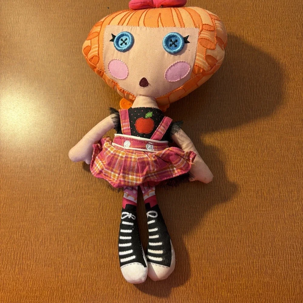 Lalaloopsy‎ Plush Soft Bea Spells A Lot Doll MGA Button Eyes 10